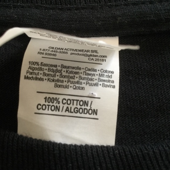 #Outnumbered T-SHIRT black size large. 100% cotton - Picture 5 of 8